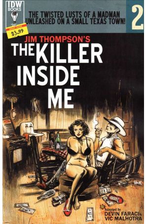 Killer Inside Me (Jim Thompson's ) 2A published by IDW with cover art by Robert Hack