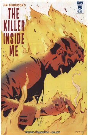 Killer Inside Me (Jim Thompson's ) 5 published by IDW with cover art by Vic Malhotra
