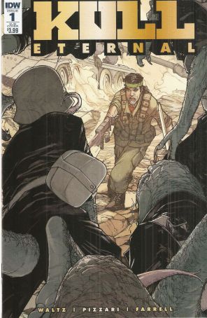 Kull Eternal 1A published by IDW with cover art by Alex Sanchez