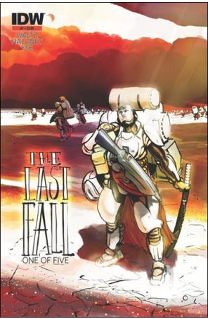 The Last Fall 1 (2nd) published by IDW with cover art by Casey Maloney