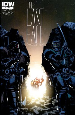 The Last Fall 2 published by IDW with cover art by Casey Maloney