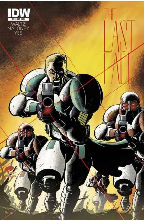 The Last Fall 3A published by IDW with cover art by Roger Robinson