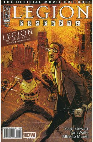 Legion: Prophets 1 published by IDW with cover art by J.F. Bruckner