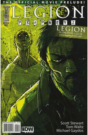 Legion: Prophets 4 published by IDW with cover art by J.F. Bruckner