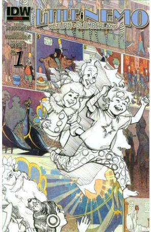 Little Nemo: Return To Slumberland 1 (Sub) (2nd) published by IDW with cover art by Gabriel Rodriguez