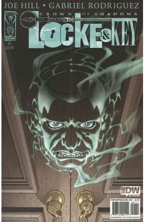 Locke And Key: Crown of Shadows 1 published by IDW with cover art by Gabriel Rodriguez