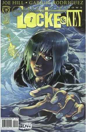 Locke And Key: Crown of Shadows 2 published by IDW with cover art by Gabriel Rodriguez