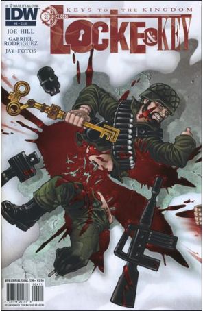 Locke And Key: Keys to the Kingdom 4 published by IDW with cover art by Gabriel Rodriguez