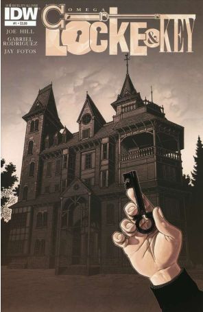 Locke And Key: Omega 1 published by IDW with cover art by Gabriel Rodriguez