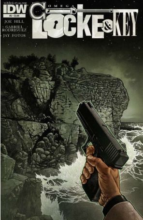 Locke And Key: Omega 5 published by IDW with cover art by Gabriel Rodriguez