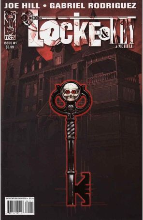 Locke And Key 1 (2nd) published by IDW with cover art by Gabriel Rodriguez