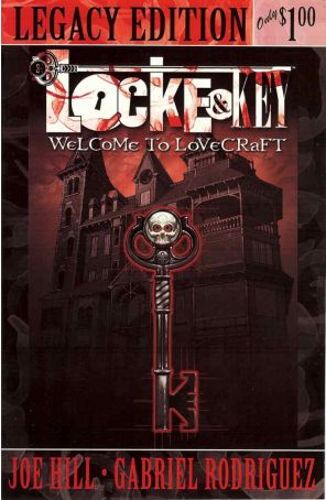 Locke And Key 1B published by IDW with cover art by Gabriel Rodriguez