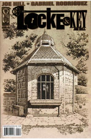 Locke And Key 4 published by IDW with cover art by Gabriel Rodriguez
