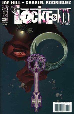 Locke And Key 6 published by IDW with cover art by Gabriel Rodriguez