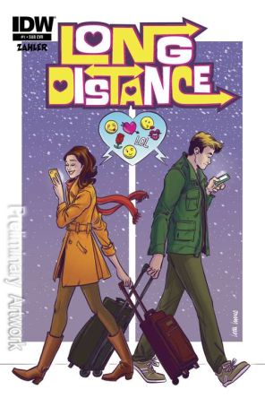 Long Distance 1A published by IDW with cover art by Lora Innes