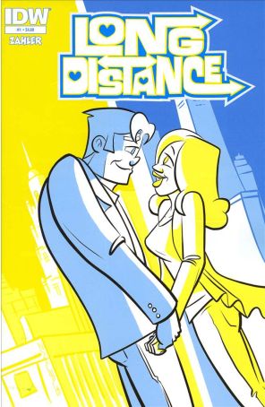 Long Distance 1 published by IDW with cover art by Thomas F. Zahler
