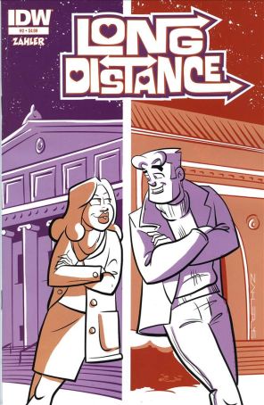 Long Distance 2 published by IDW with cover art by Thomas F. Zahler