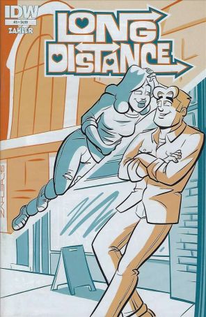 Long Distance 3 published by IDW with cover art by Thomas F. Zahler