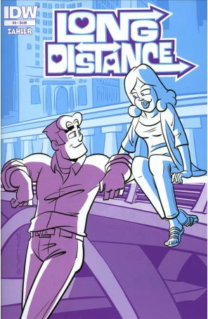 Long Distance 4 published by IDW with cover art by Thomas F. Zahler