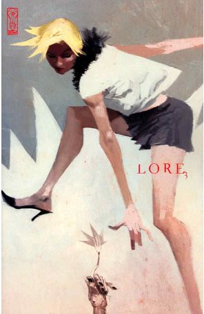 Lore 3 published by IDW with cover art by Ashley Wood