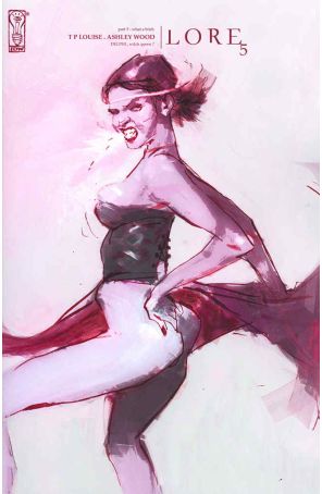 Lore 5 published by IDW with cover art by Ashley Wood