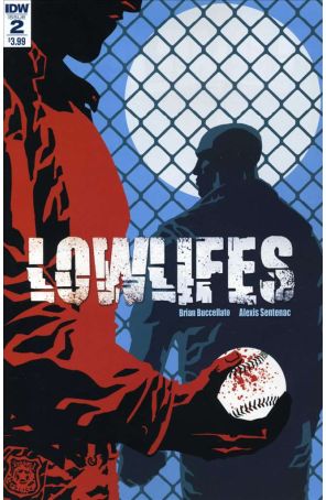 Lowlifes 2A published by IDW with cover art by Brian Buccellato