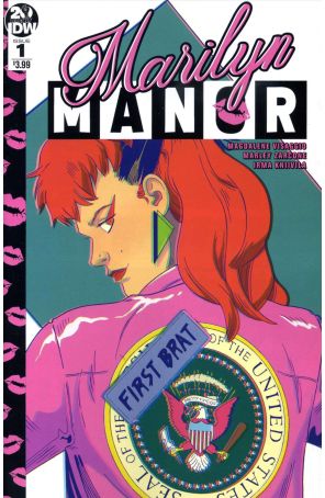 Marilyn Manor 1A published by IDW with cover art by Marley Zarcone