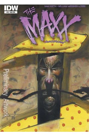 Maxx: Maxximized 10A published by IDW with cover art by Sam Kieth