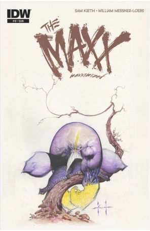 Maxx: Maxximized 10 published by IDW with cover art by Sam Kieth