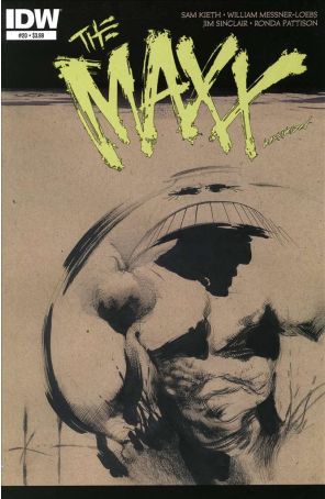 Maxx: Maxximized 20 published by IDW with cover art by Sam Kieth