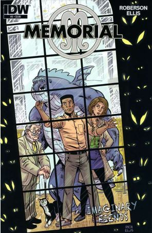 Memorial: Imaginary Fiends 2 published by IDW with cover art by Rich Ellis