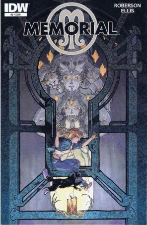 Memorial 2 published by IDW with cover art by Michael W. Kaluta
