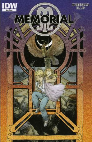 Memorial 4 published by IDW with cover art by Michael W. Kaluta