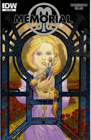 Memorial 6 published by IDW with cover art by Michael W. Kaluta