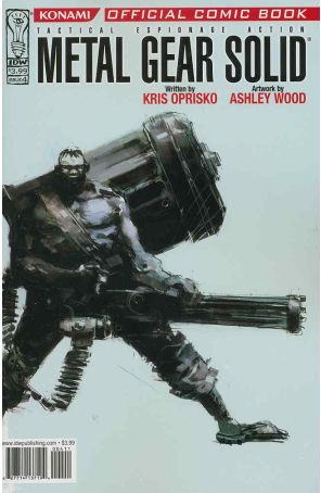 Metal Gear Solid 4 published by IDW