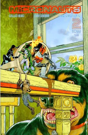 Micronauts (IDW) 2 published by IDW with cover art by J. H. Williams