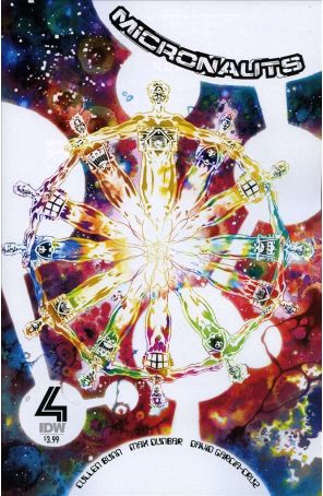 Micronauts (IDW) 4 published by IDW with cover art by J. H. Williams