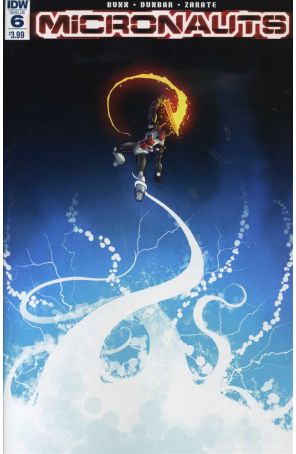 Micronauts (IDW) 6 published by IDW with cover art by Max Dunbar