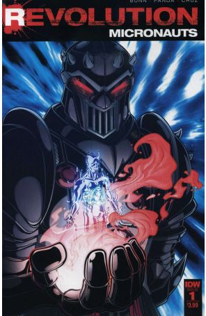 Micronauts: Revolution 1 published by IDW with cover art by Chris Panda