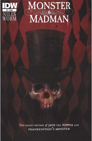 Monster And Madman 2 published by IDW with cover art by Damien Worm