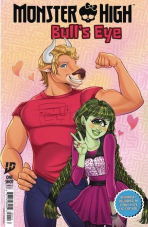 Monster High: Bull's Eye 1 published by IDW with cover art by Tsuukiyomo