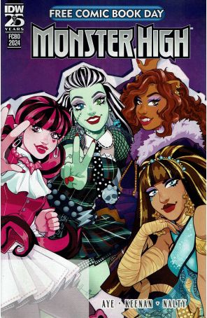 Monster High: FCBD Silver 2024 published by IDW