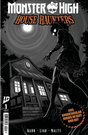 Monster High: House Haunters 1A published by IDW with cover art by Serena Mercado