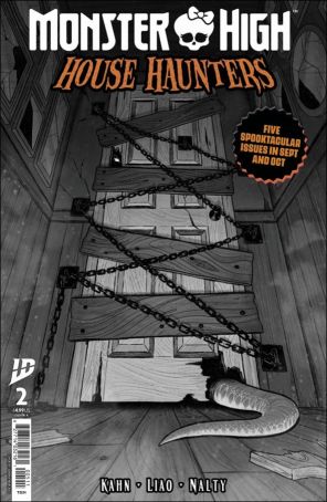 Monster High: House Haunters 2A published by IDW with cover art by Serena Mercado