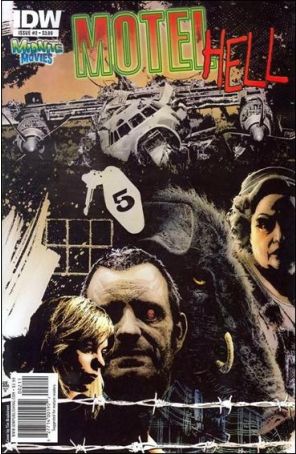 Motel Hell 2 published by IDW with cover art by Tim Bradstreet
