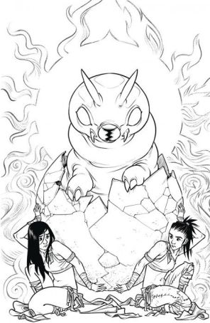Mothra: Queen of the Monsters 2D published by IDW with cover art by Sophie Campbell