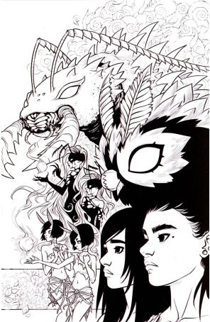 Mothra: Queen of the Monsters 4C published by IDW with cover art by Roberto Rivera