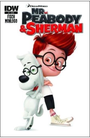 Mr. Peabody And Sherman 1B published by IDW