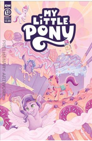 My Little Pony (IDW, 2nd Series) 13B published by IDW with cover art by Natalie Haines