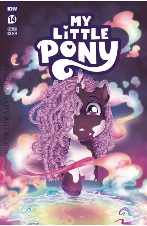 My Little Pony (IDW, 2nd Series) 14B published by IDW with cover art by Abigail Starling